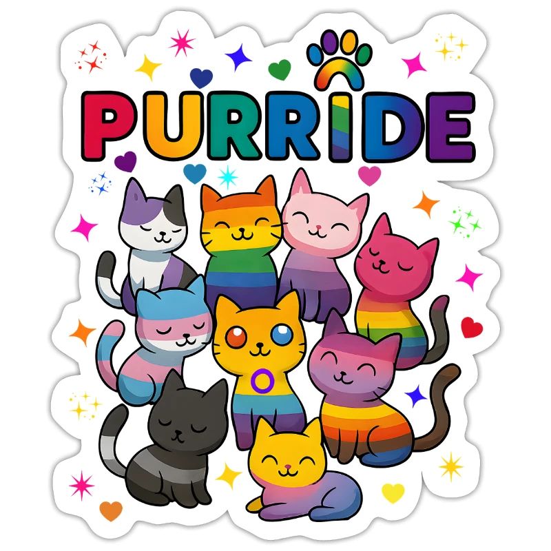 Purride LGBT Cats
