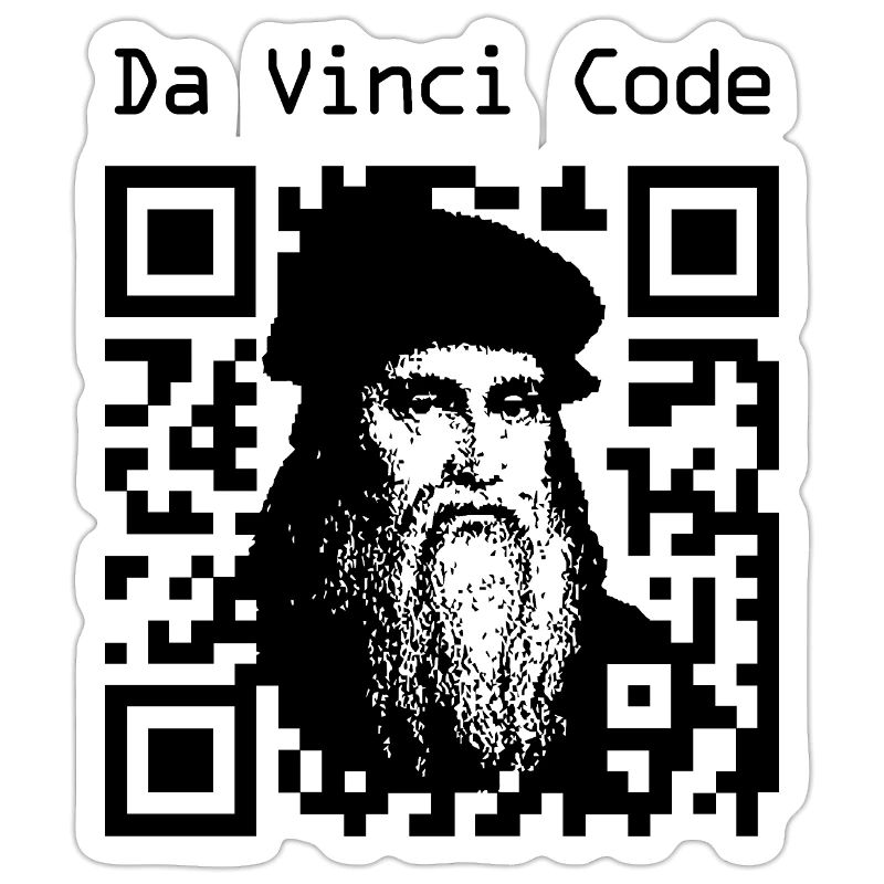 Code QR de Léonard de Vinci