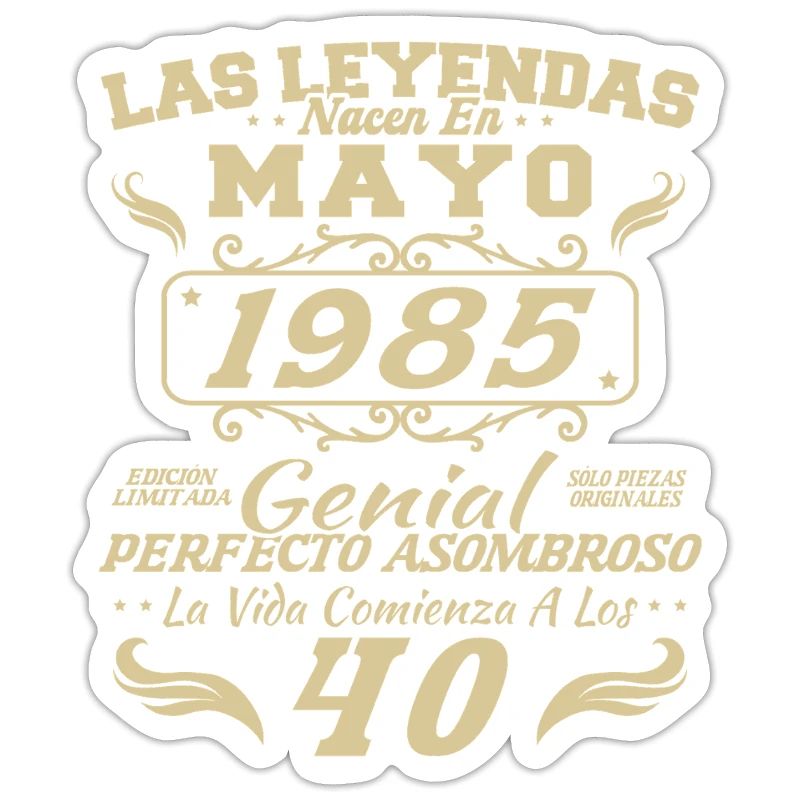 May 1985 Vintage Birthday Gift