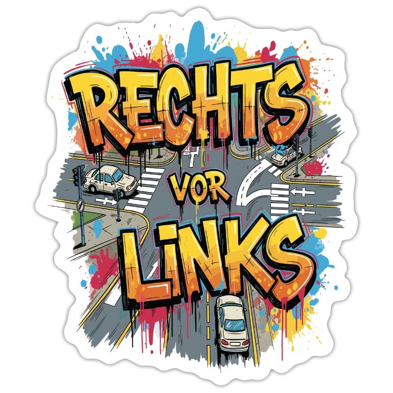 Right Before Left -Graffiti Style