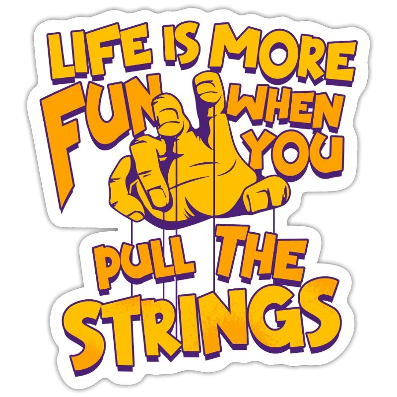 Puppeteer Ventriloquist Pull The Strings