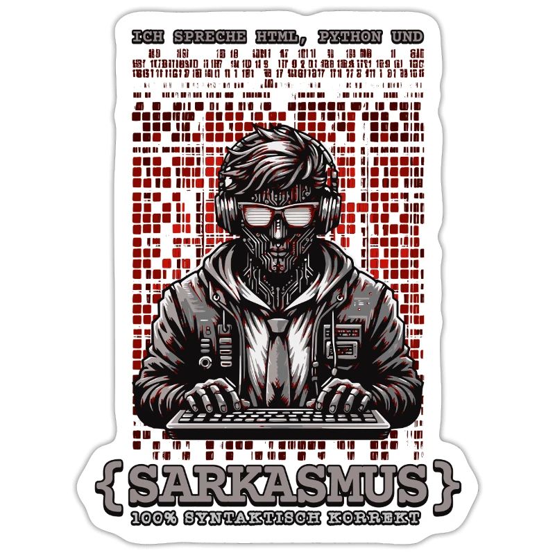 I speak HTML, Python and sarcasm