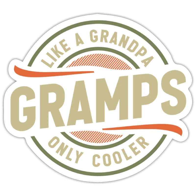 Gramps Comme un Papi Seulement plus cool Drôle Papi