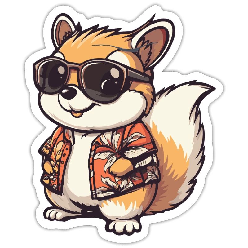 Squirrel Comic Holiday