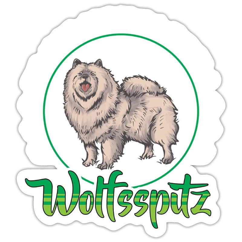 Wolfspitz not single German Wolfspitz