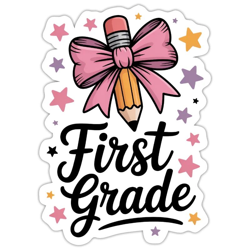 Première année arc crayon arc école
