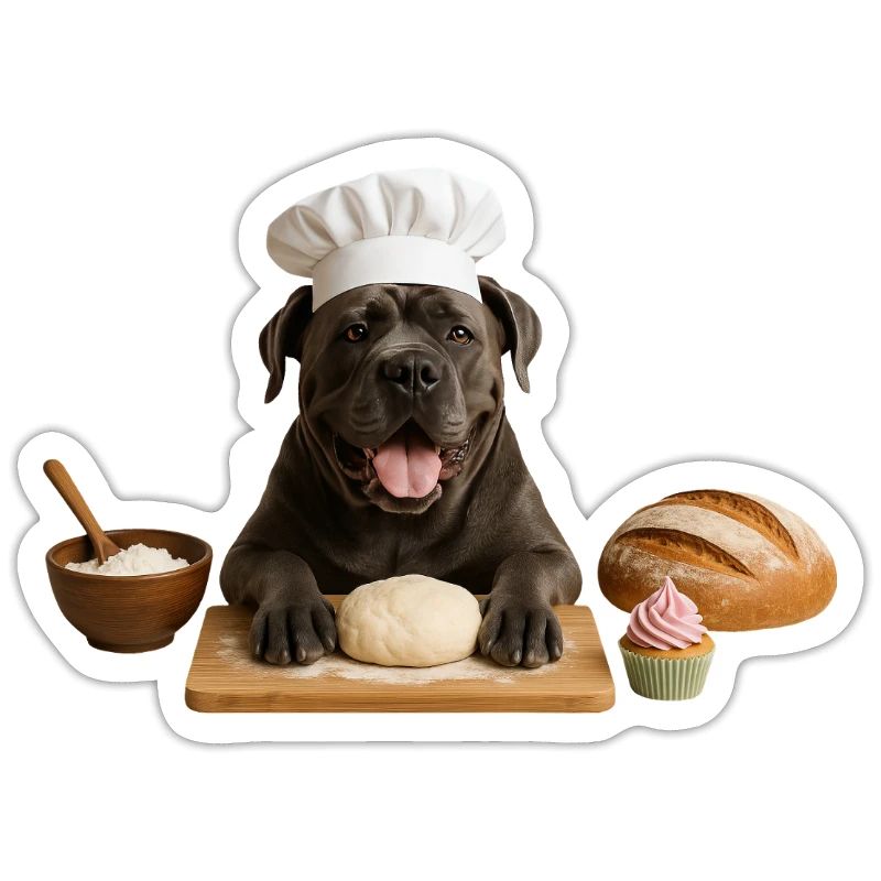 Cane Corso Italiano Cuisson de biscuits à gâteau