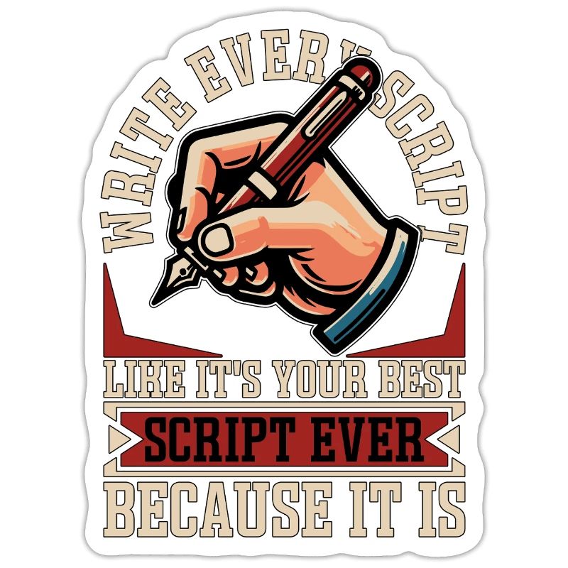 Scénariste Écrivez chaque scénario comme un script