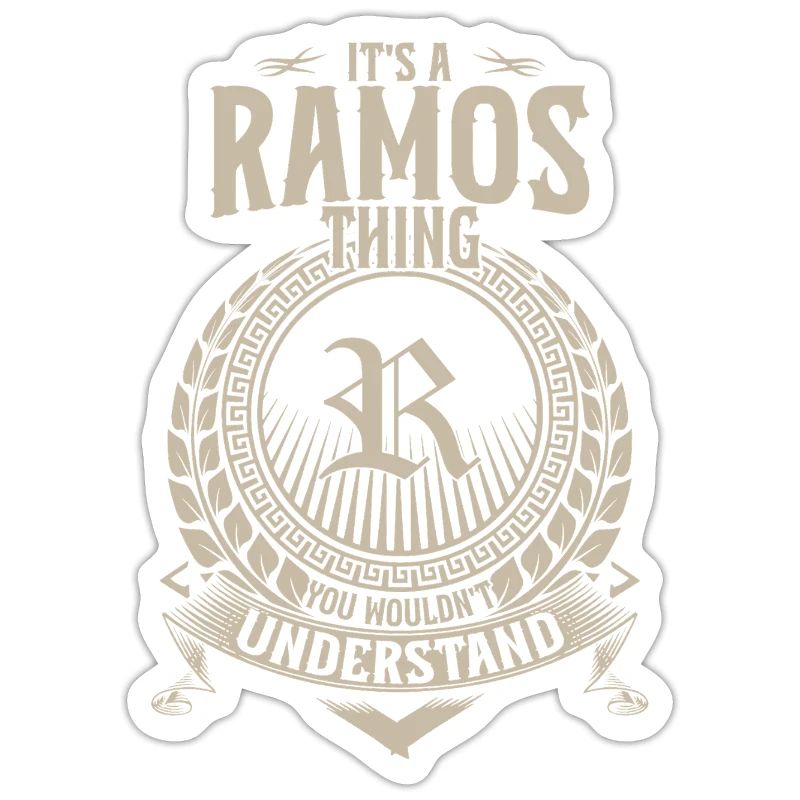 Ramos Chose que vous ne comprendrez pas