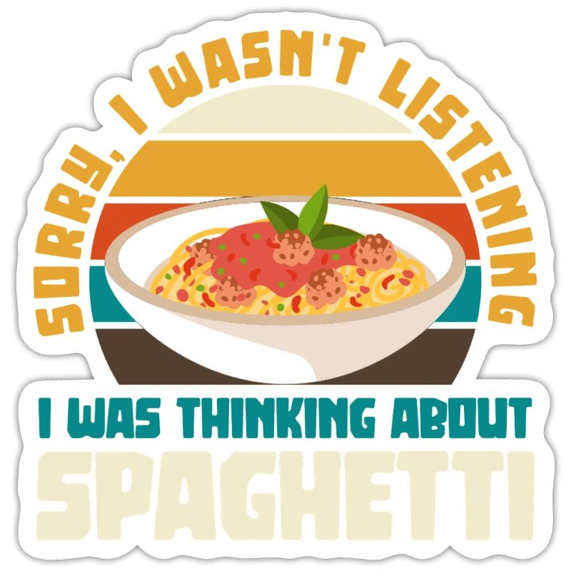 Spaghetti Reflection Break Retro