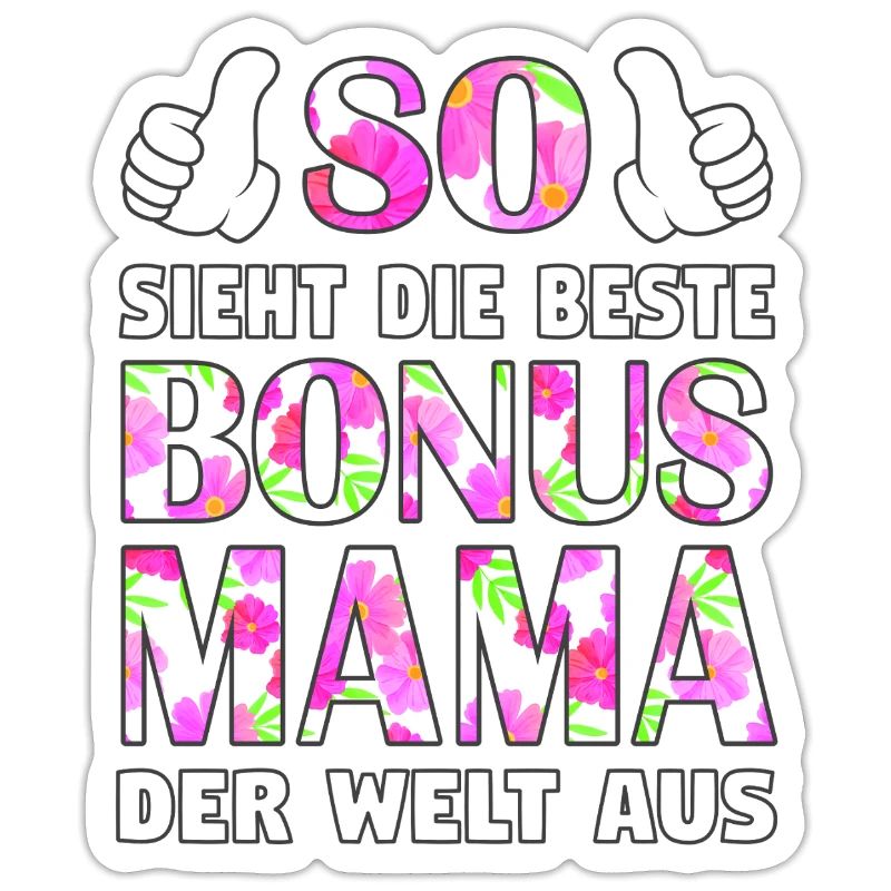 Bonus Mama Mutter Muttertag Stiefmutter Geschenk