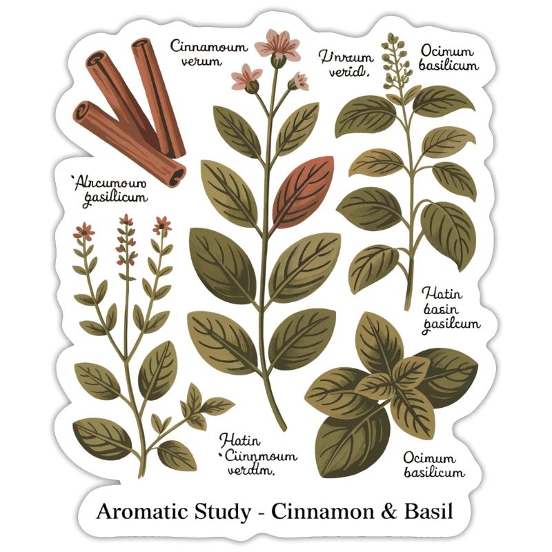 Aromatic Study – Cinnamon & Basil