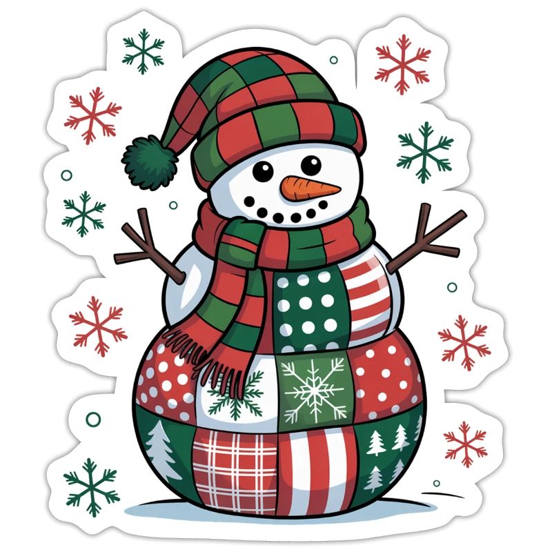 Snowman Patchwork