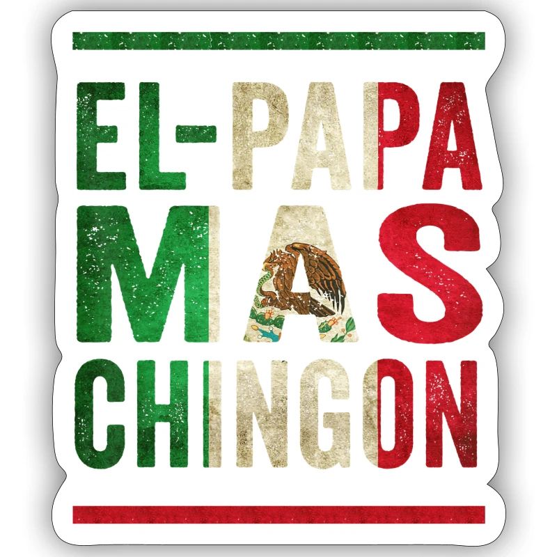 Père vintage mexicain qui dit design