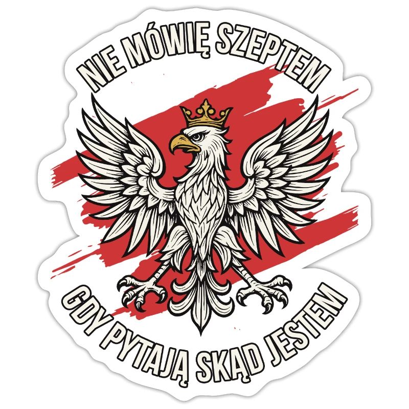 Polish Eagle Pride Statement Design