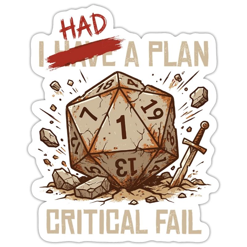 Échec critique – J’avais un plan cube