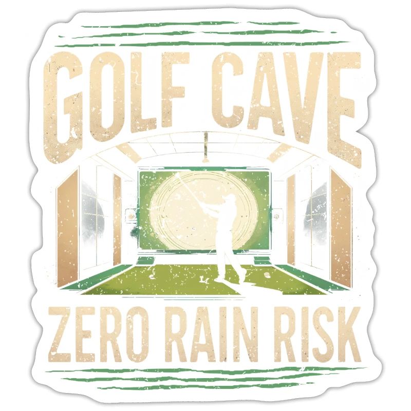 Golf Simulator Golf Cave Zero Rain Risk