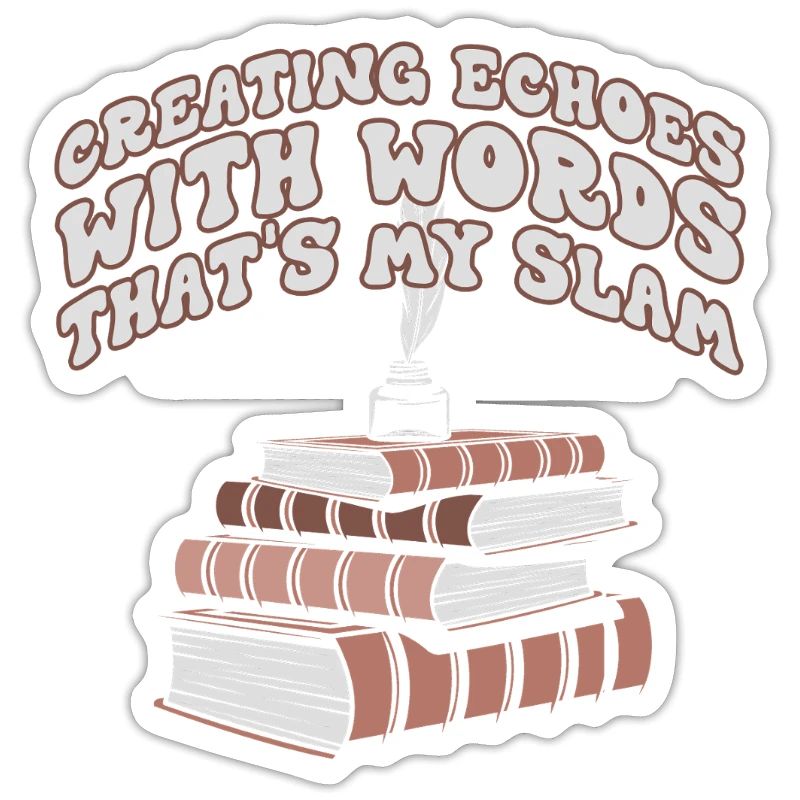 Echos durch Worte Slam-Stack