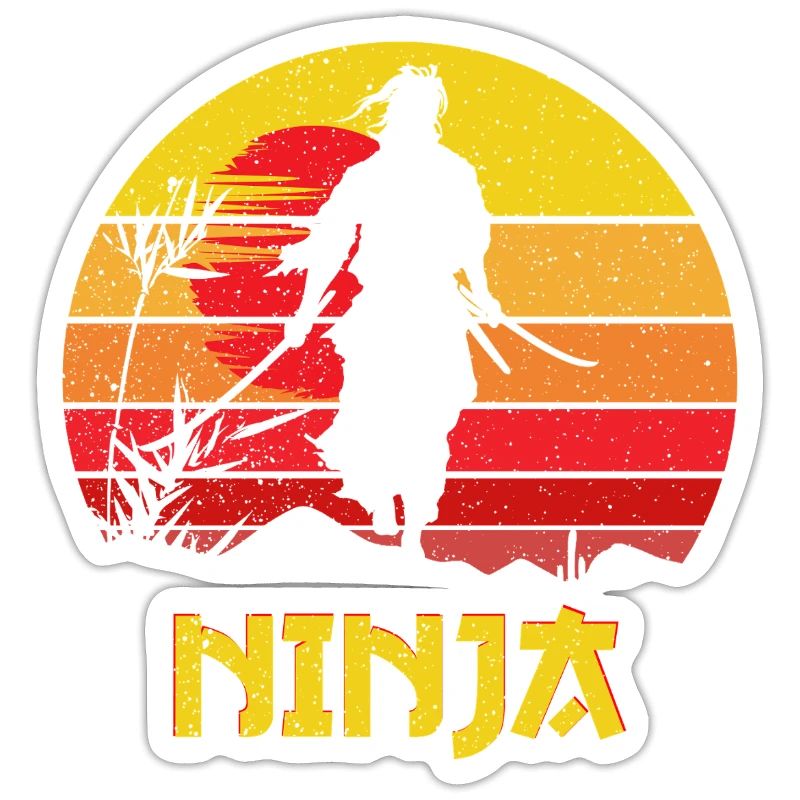 Ninja Sunset Shadow Warrior