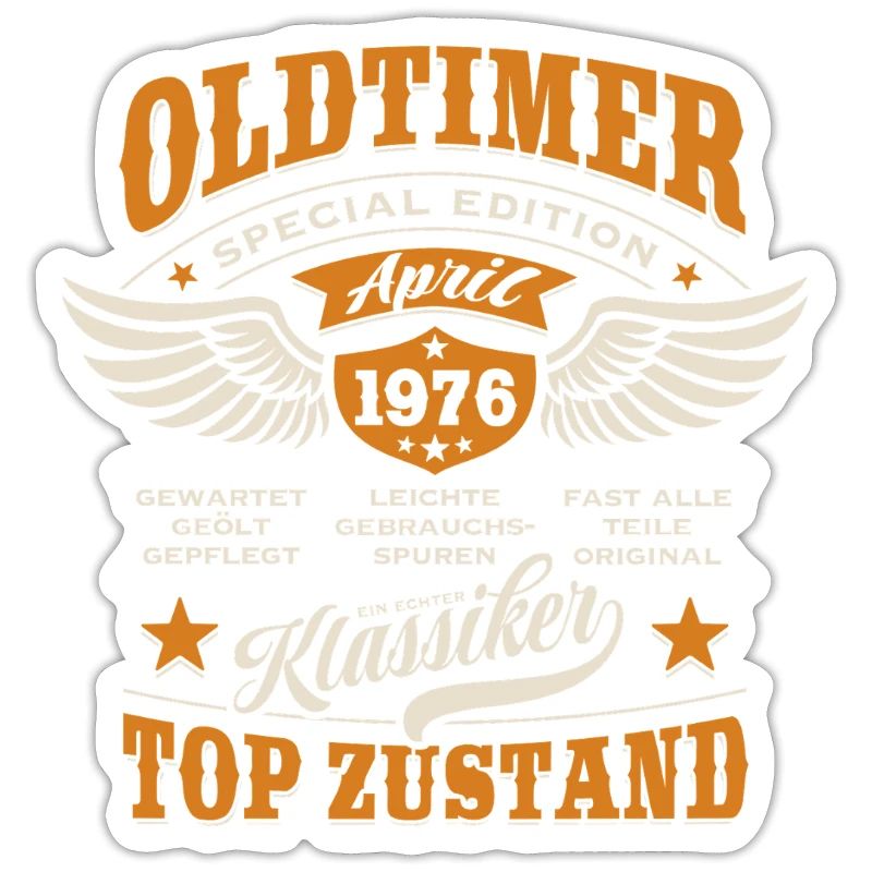 Oldtimer April 1976 - Geburtstag - Geschenk