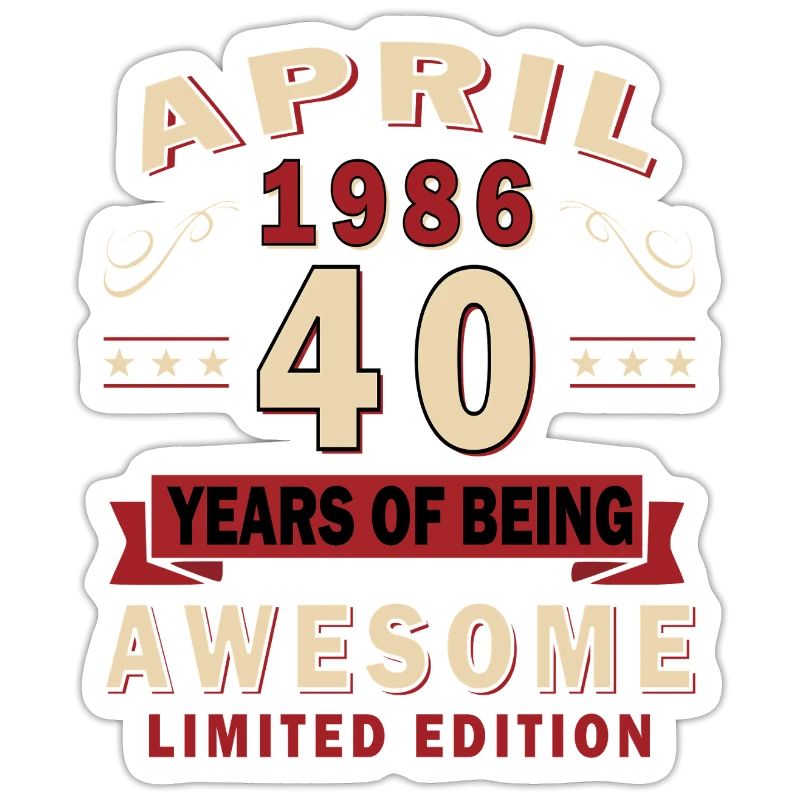 40 ans d’édition limitée incroyable