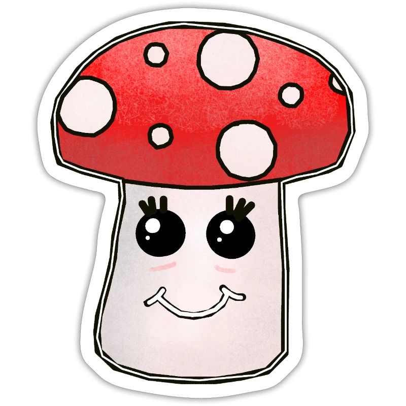 Kawaii Mushroom Toadstool Mushrooms