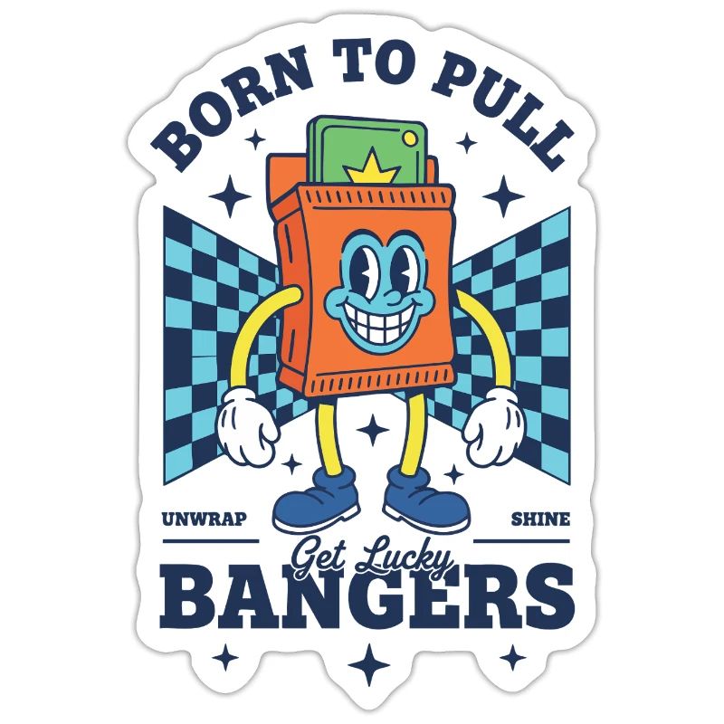 Born To Pull Bangers Get Lucky Trading Card Pack