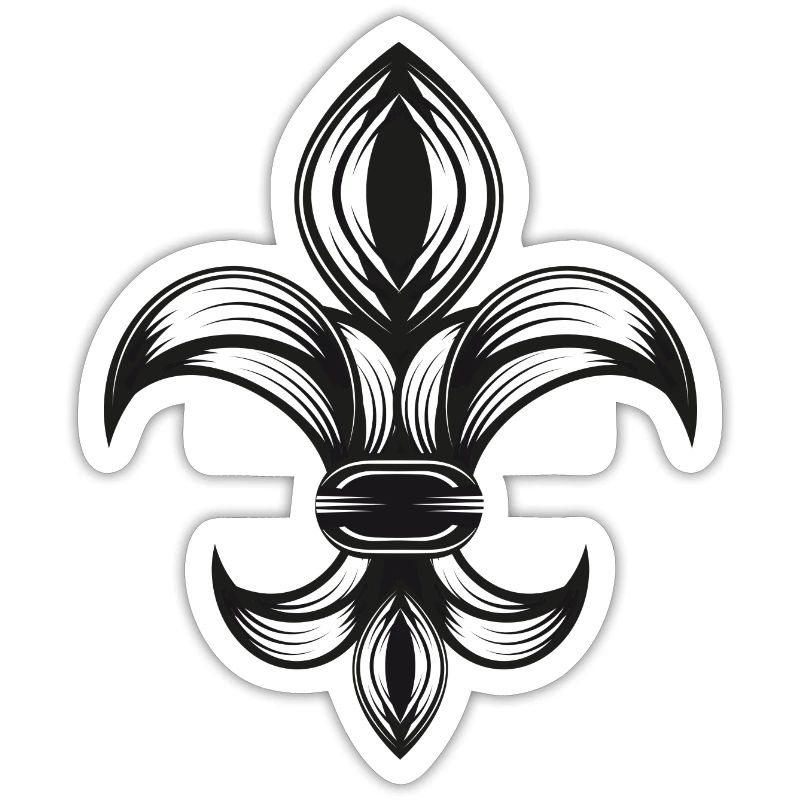 stylized iris - Fleur-de-Lys