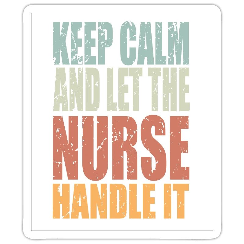Keep Calm Krankenschwester Spruch Krankenschwester