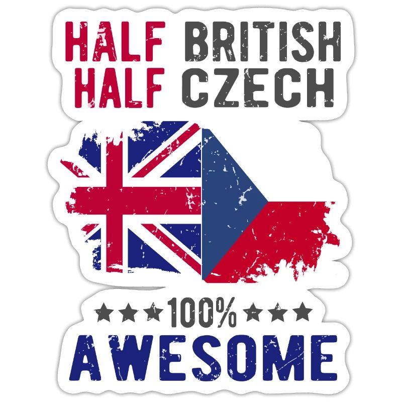 Half British Half Czech