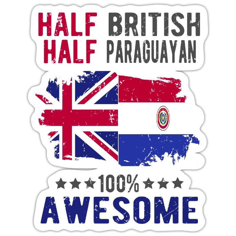 Half British Half Paraguayan