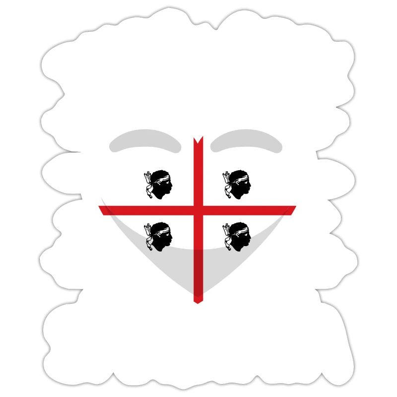 Drapeau de la Sardaigne Drapeau sarde Drapeau de la Sardaigne