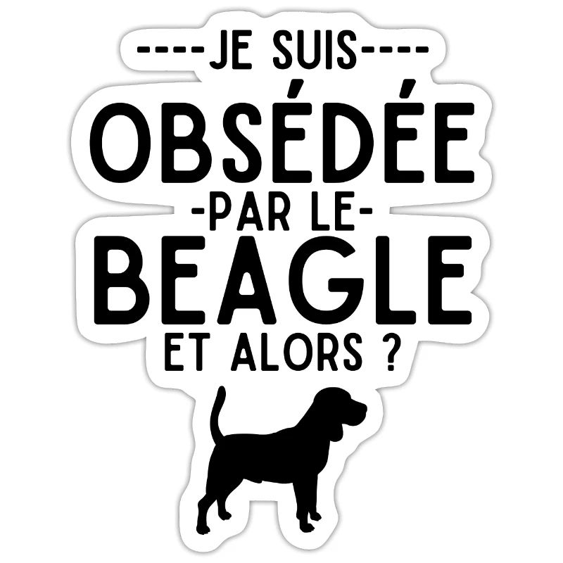 Obsédée par le beagle