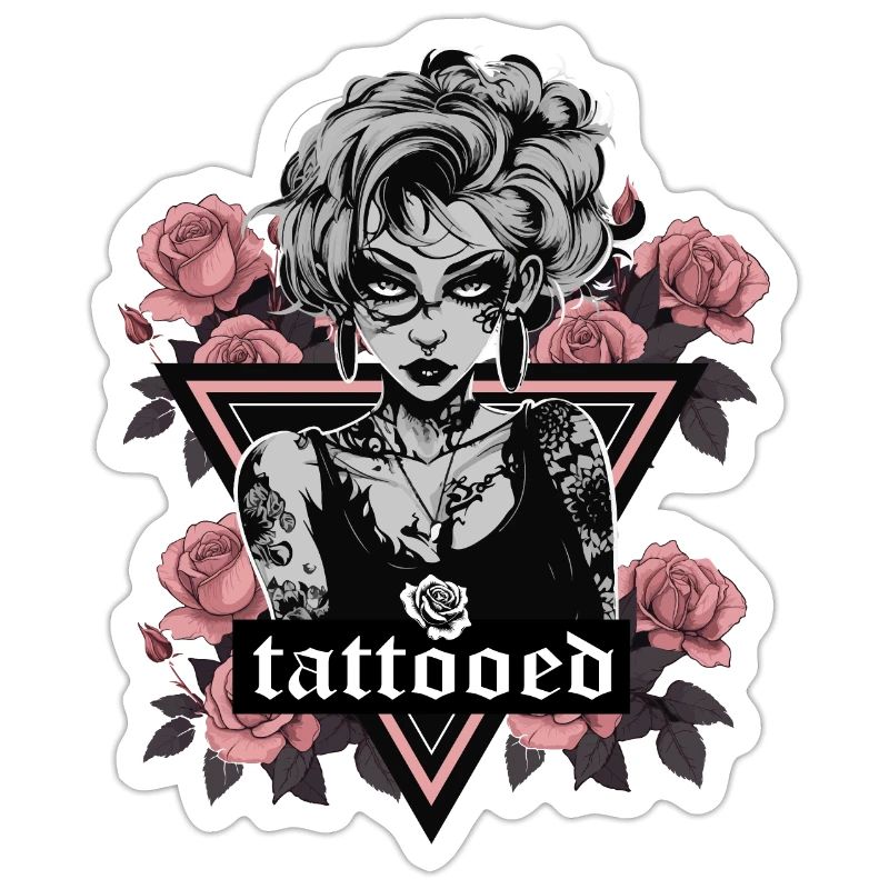 Fille tatouée