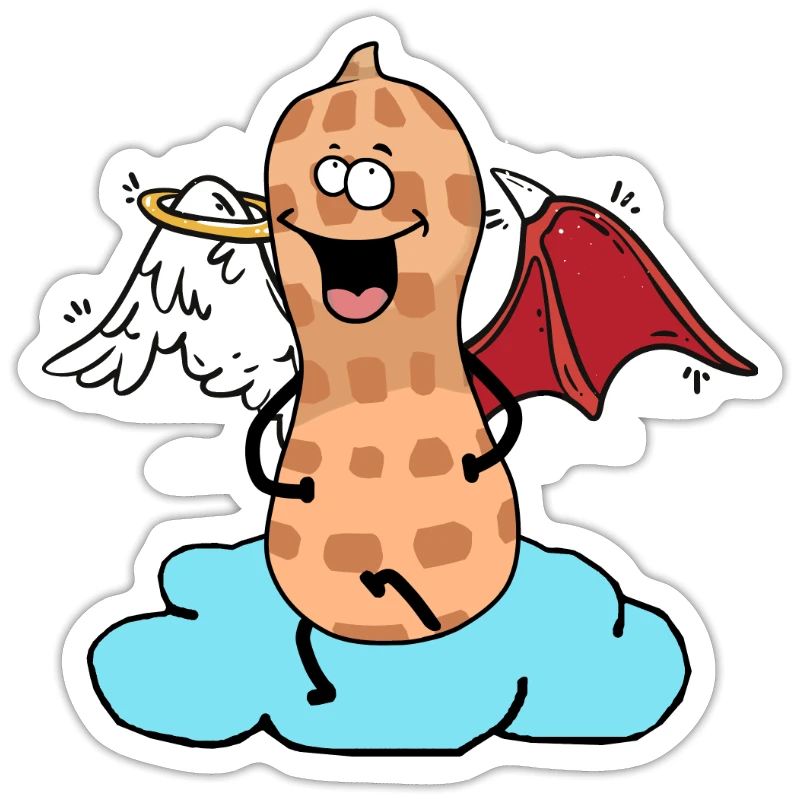 Celestial Peanut Angel Little Devil Cloud Nut