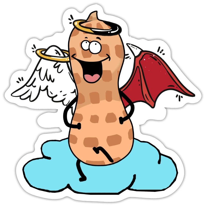Celestial Peanut Angel Little Devil Cloud Nut