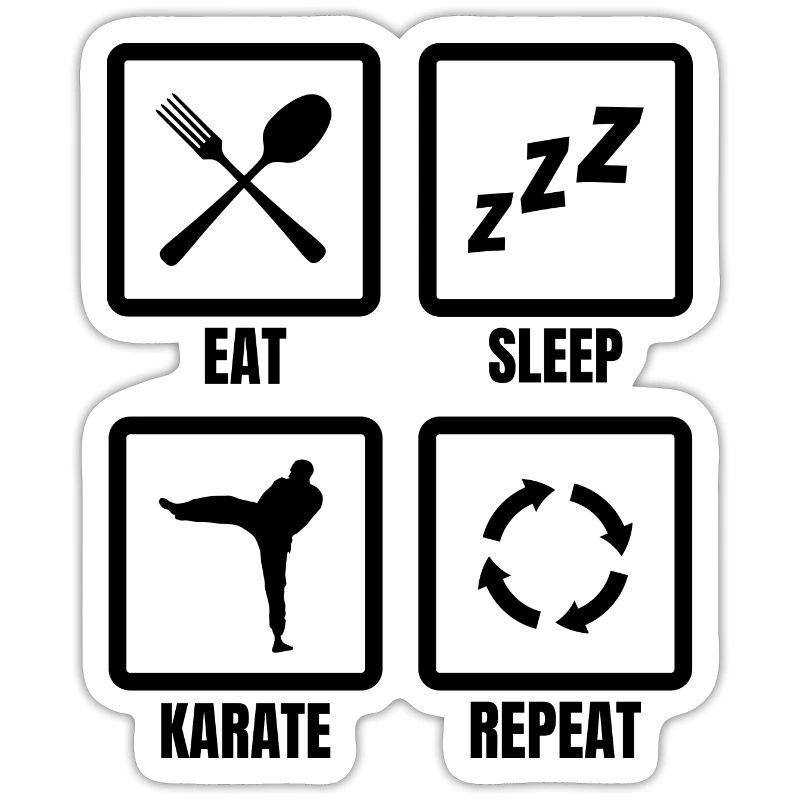 Routine de karaté