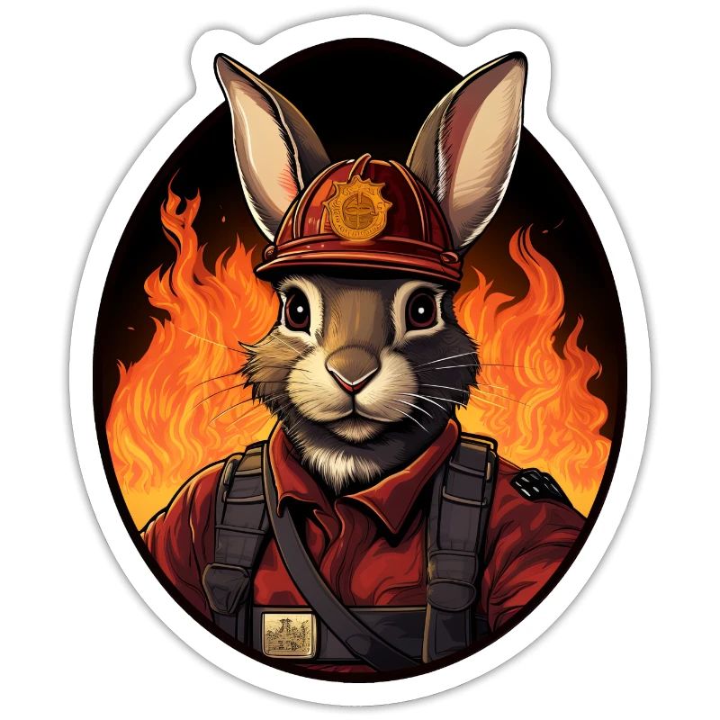 Lapin pompier
