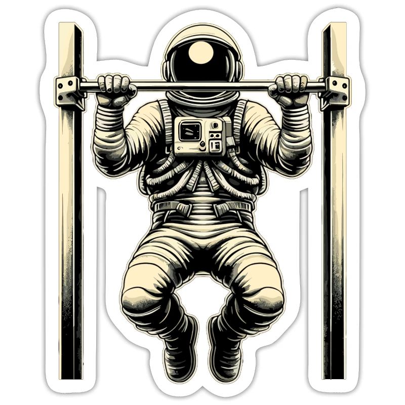 Calisthenics Astronaut Pull-ups Gift