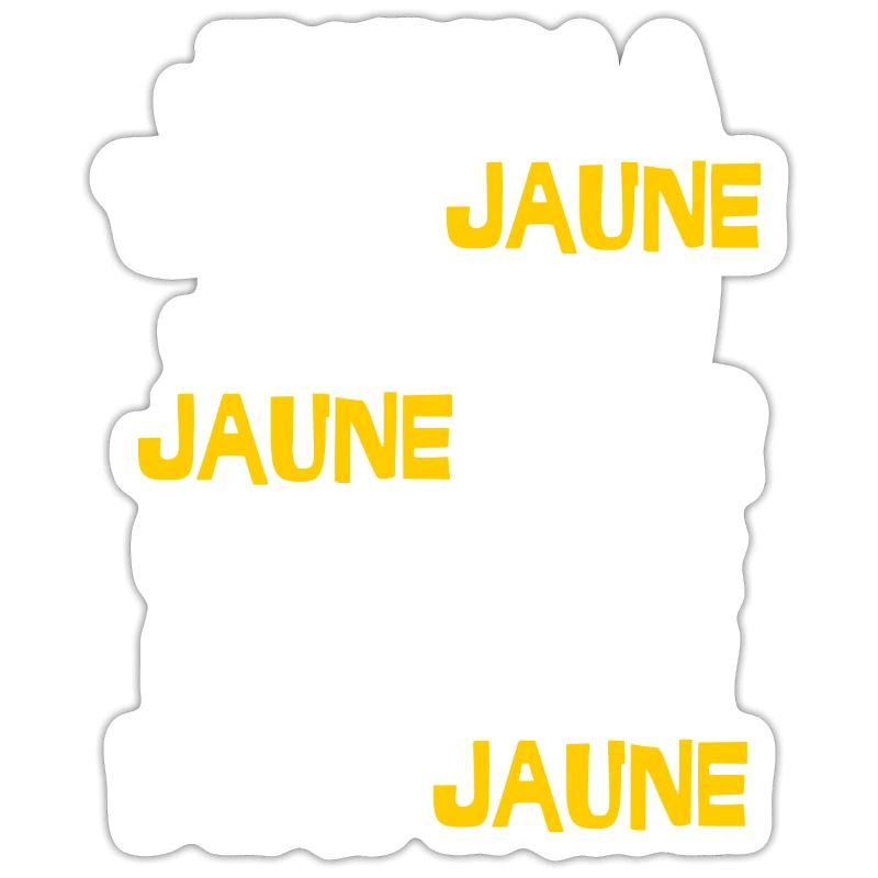 du jaune pour conserver la couche d'eau jaune