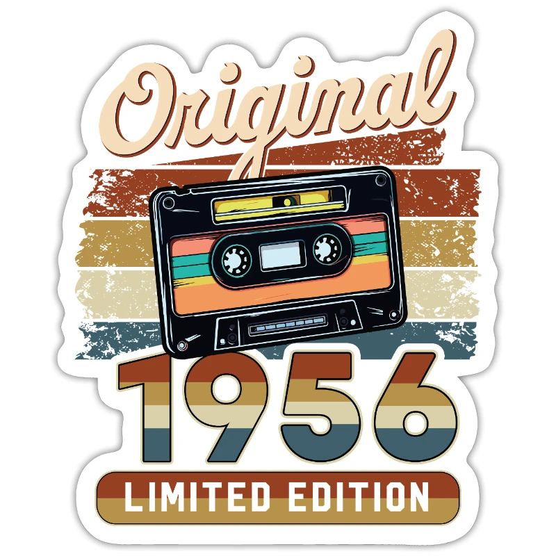 70. Geburtstag 70 Jahre Original 1956 Kassette