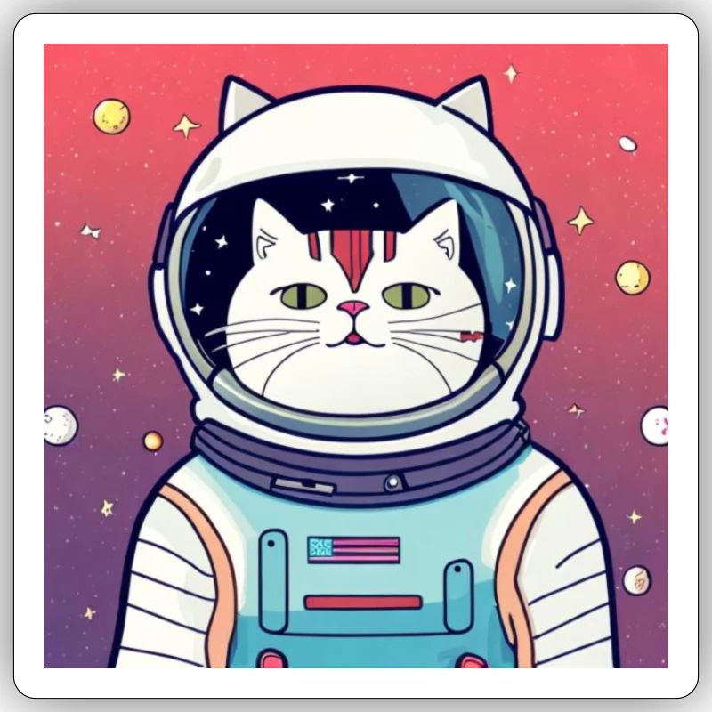 Nugget - Le chat d’aventure spatiale dans Stylish