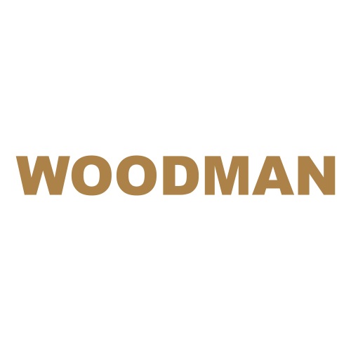 WOODMAN gold - Sticker