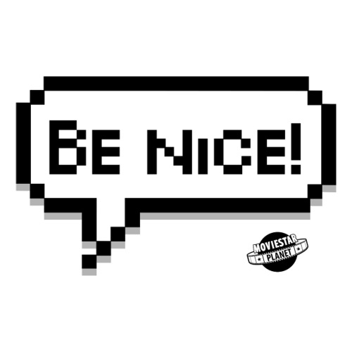 Be Nice! - Autocollant