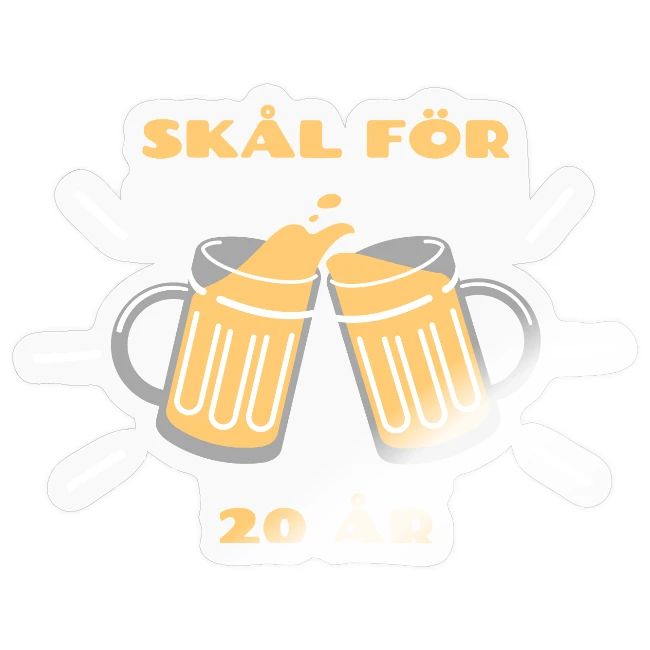 skål för 20 år