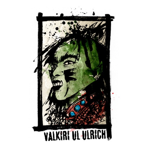 Beyond LVL One Valkiri Ul Ulrich Character Sticker - Sticker