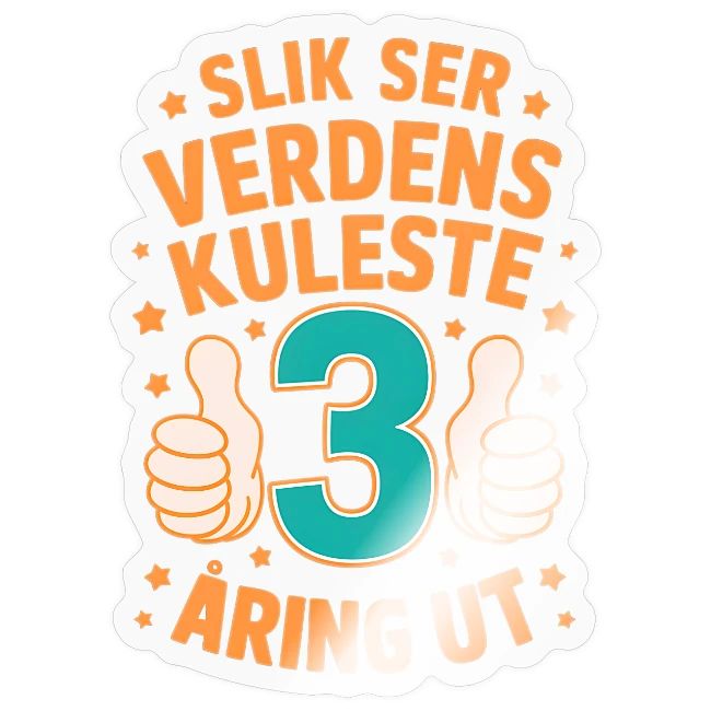 Verdens Kuleste 3-åring - Gave til 3-åring