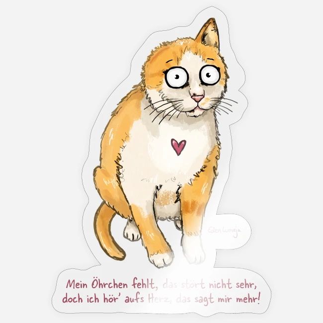 Der orangefarbene Kater