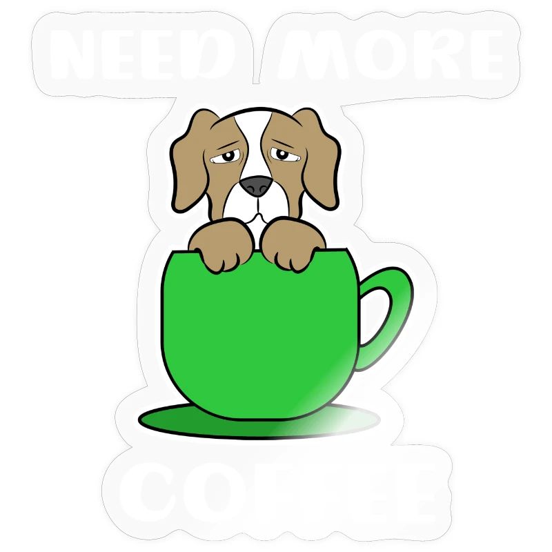 Statement Coffee Dog Caffeine Coffee Cup