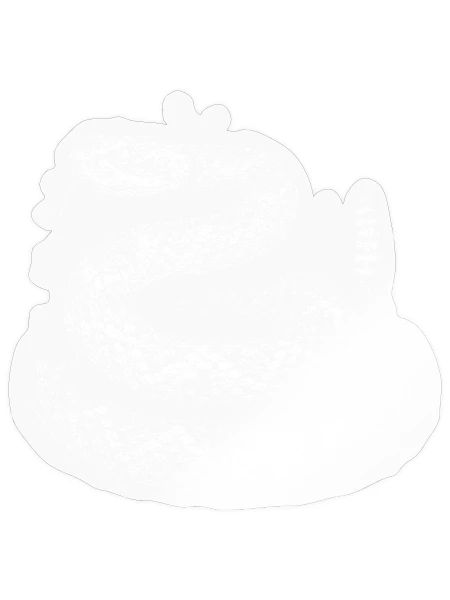 Snake - Sticker size S (10 x 10 cm) - transparent glossy - Front